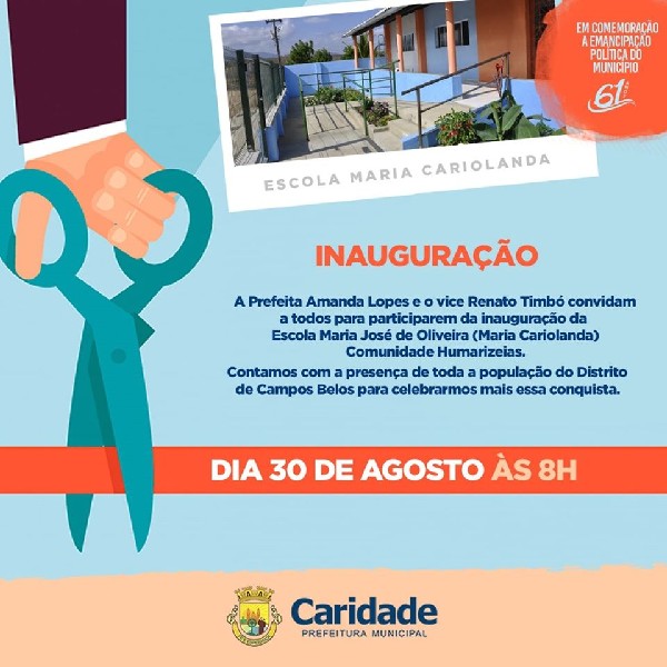 CONVITE / DIA DO EVANGÉLICO - Prefeitura Municipal de Itapiratins