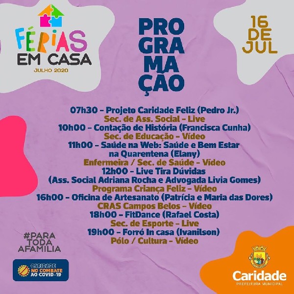 Casa de Francisca - Programação